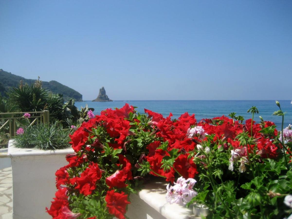 Nereides Apartments Agios Gordios  Dış mekan fotoğraf